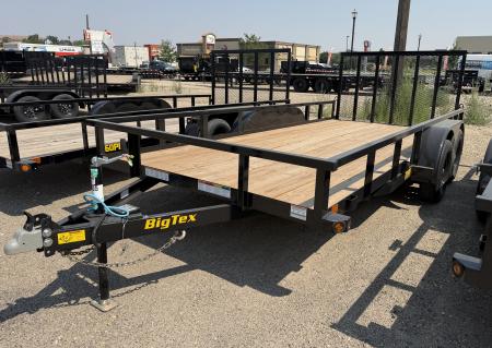 New 2027 Big Tex Trailers 7X16 UTILITY TRAILER 7K WITH RAMPGATE