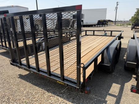 New 2027 Big Tex Trailers 7X16 UTILITY TRAILER 7K WITH RAMPGATE