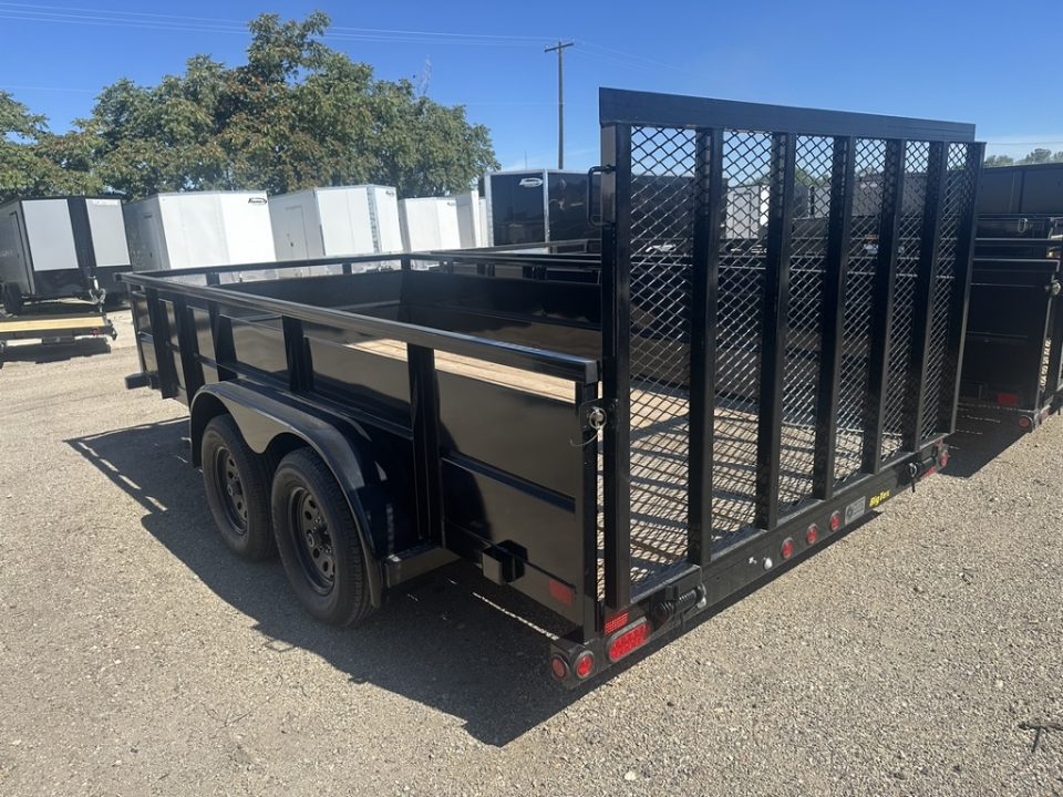 New 2026 Big Tex Trailers 7X14 LANDSCAPE TRAILER 7K WITH RAMPGATE