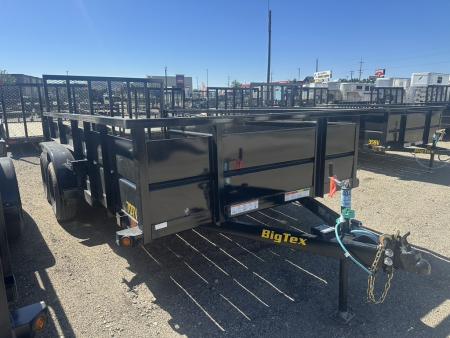 New 2026 Big Tex Trailers 7X14 LANDSCAPE TRAILER 7K WITH RAMPGATE