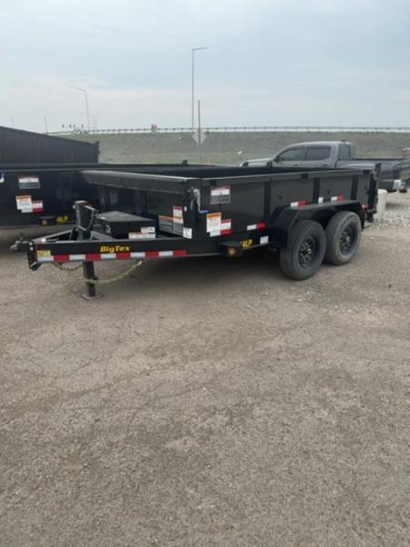 New 2025 Big Tex Trailers 7X12 DUMP TRAILER 14K WITH 2FT SIDES