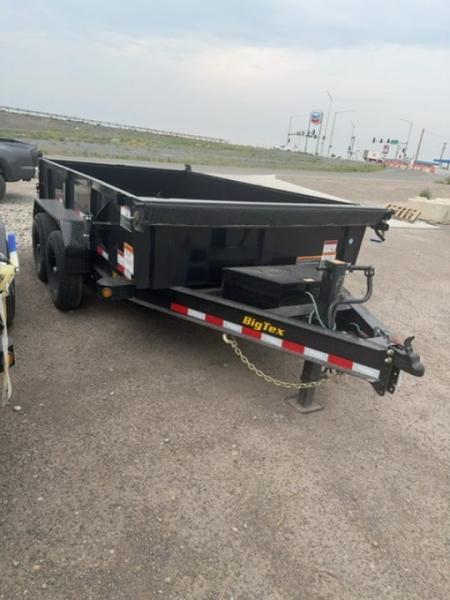 New 2025 Big Tex Trailers 7X12 DUMP TRAILER 14K WITH 2FT SIDES