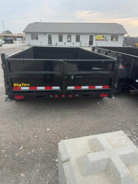 New 2025 Big Tex Trailers 7X12 DUMP TRAILER 14K WITH 2FT SIDES