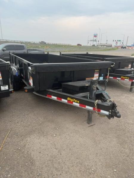 New 2026 Big Tex Trailers 7X16 DUMP TRAILER 14K WITH 2FT SIDES