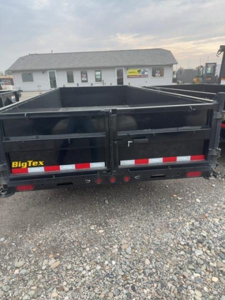 New 2026 Big Tex Trailers 7X16 DUMP TRAILER 14K WITH 2FT SIDES