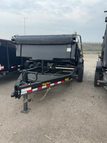 New 2025 Big Tex Trailers 7X14 DUMP TRAILER 15.4K WITH 2FT SIDES