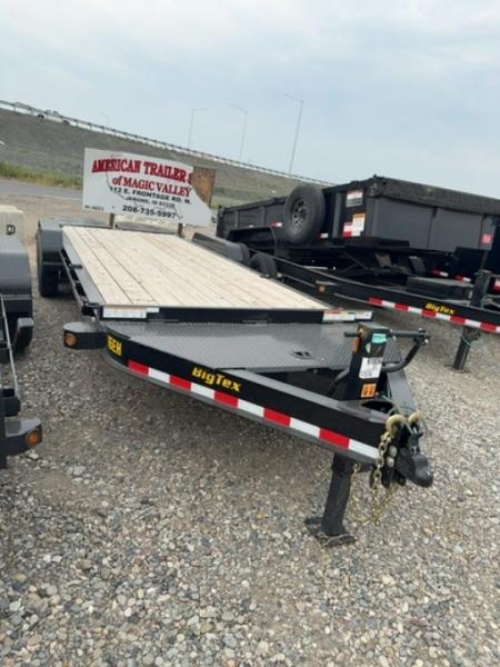 New 2025 Big Tex Trailers 7X22 EQUIPMENT TRAILER 17.5K WITH MEGA RAMPS