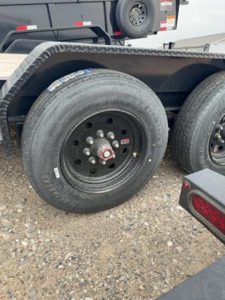 New 2025 Big Tex Trailers 7X22 EQUIPMENT TRAILER 17.5K WITH MEGA RAMPS