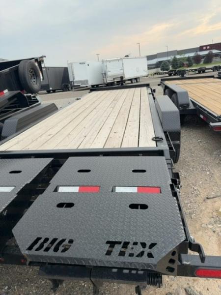 New 2025 Big Tex Trailers 7X22 EQUIPMENT TRAILER 17.5K WITH MEGA RAMPS