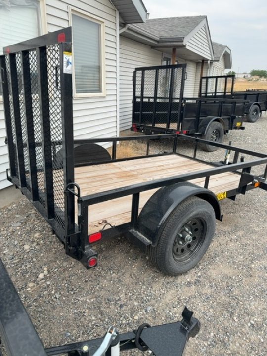 New 2026 Big Tex Trailers 5X8 UTILITY TRAILER 3K WITH RAMPGATE