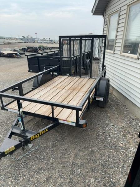 New 2026 Big Tex Trailers 5X8 UTILITY TRAILER 3K WITH RAMPGATE