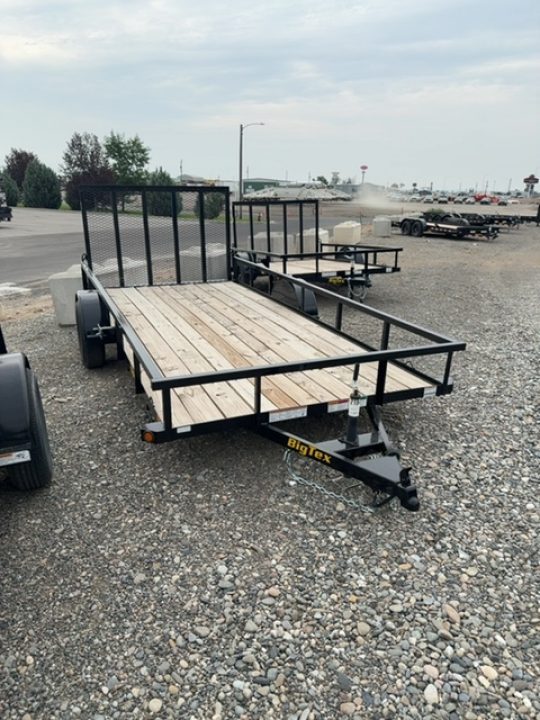 New 2026 Big Tex Trailers 6.5X14 UTILITY TRAILER 3K WITH RAMPGATE