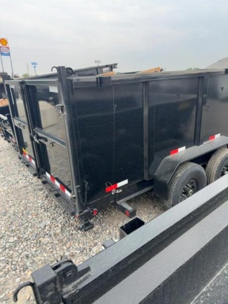 New 2026 Big Tex Trailers 7X16 DUMP TRAILER 14K WITH 4FT SIDES