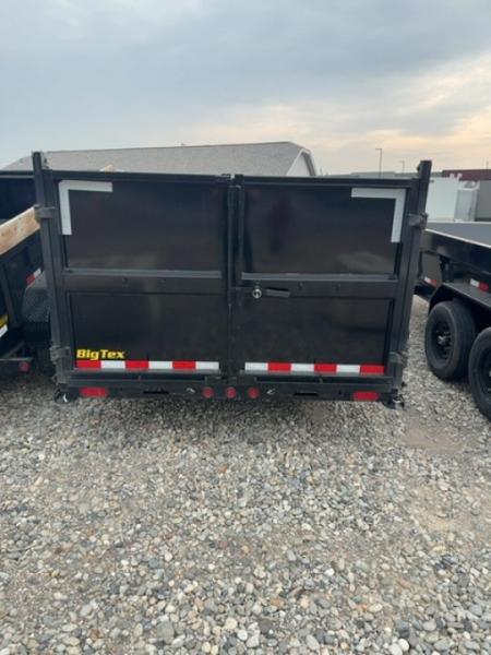 New 2026 Big Tex Trailers 7X16 DUMP TRAILER 14K WITH 4FT SIDES