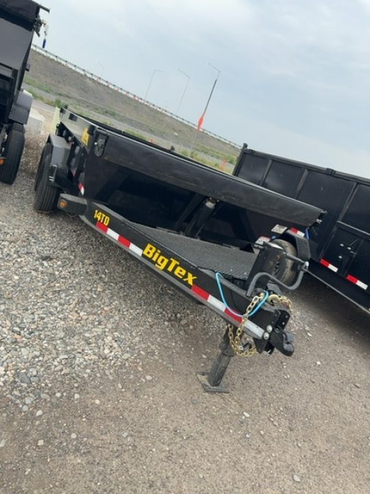 New 2026 Big Tex Trailers 7X14 TELESCOPING DUMP TRAILER 15.4K WITH 2FT SIDES