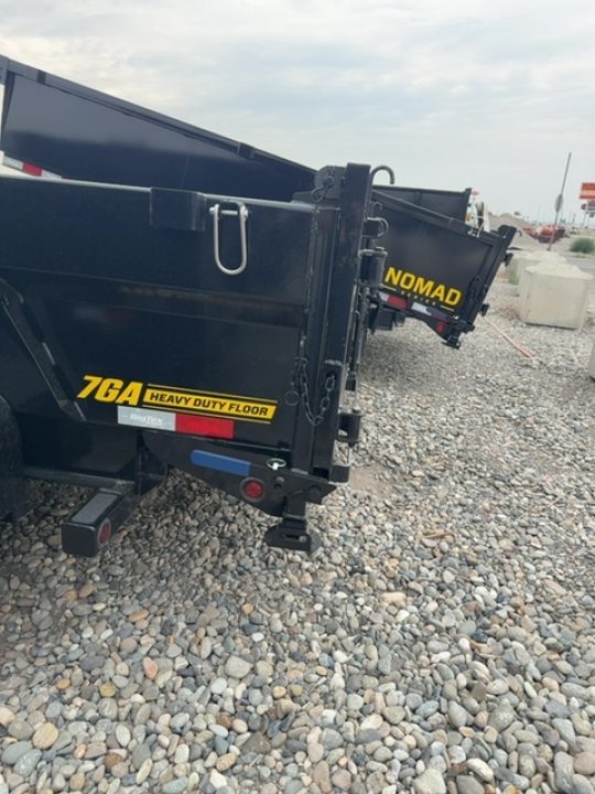 New 2026 Big Tex Trailers 7X14 TELESCOPING DUMP TRAILER 15.4K WITH 2FT SIDES