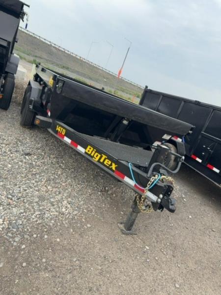 New 2026 Big Tex Trailers 7X14 TELESCOPING DUMP TRAILER 15.4K WITH 2FT SIDES
