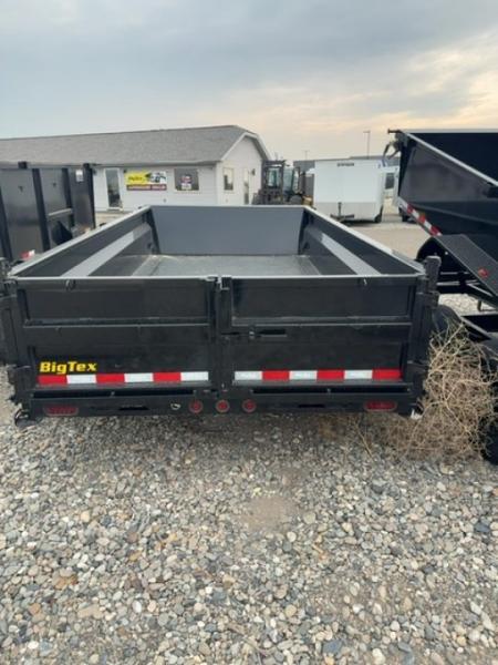 New 2026 Big Tex Trailers 7X14 TELESCOPING DUMP TRAILER 15.4K WITH 2FT SIDES