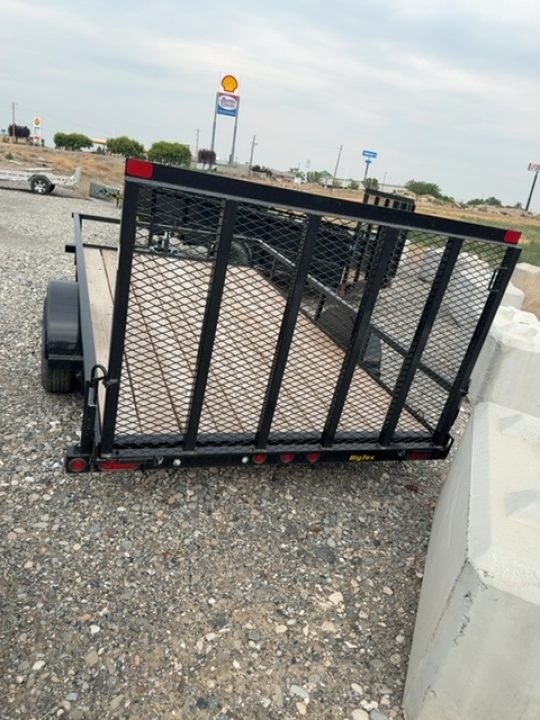 New 2026 Big Tex Trailers 6.5X12 UTILITY TRAILER 3K WITH RAMPGATE