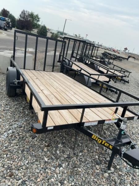New 2026 Big Tex Trailers 6.5X12 UTILITY TRAILER 3K WITH RAMPGATE