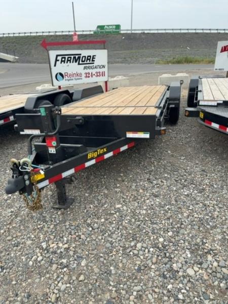 New 2026 Big Tex Trailers 7X20 TILT TRAILER 17.5K WITH SPLIT DECK