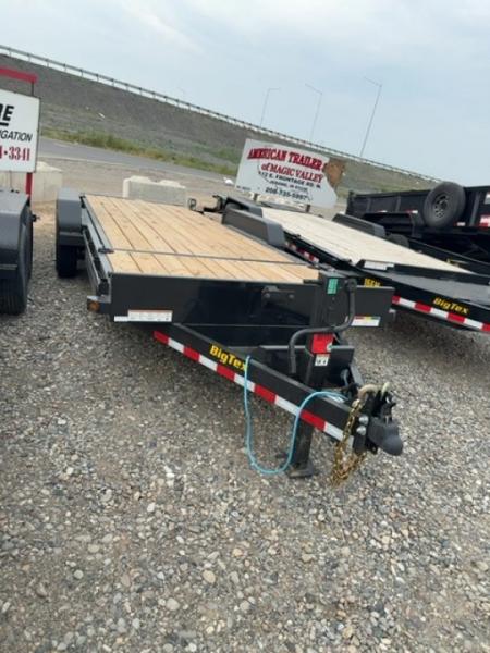 New 2026 Big Tex Trailers 7X20 TILT TRAILER 17.5K WITH SPLIT DECK