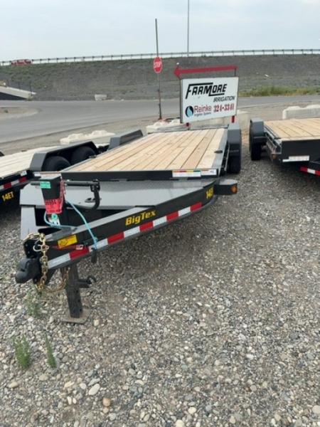 New 2026 Big Tex Trailers 7X20 EQUIPMENT TRAILER 15.4K WITH MEGA RAMPS