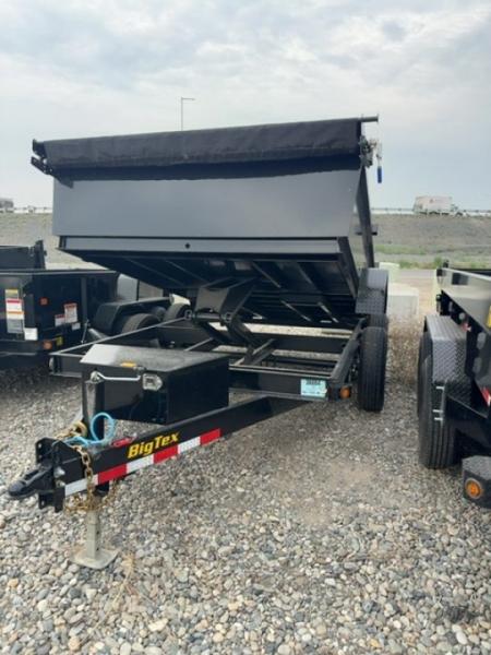 New 2026 Big Tex Trailers 7X12 DUMP TRAILER 14K WITH 2FT SIDES
