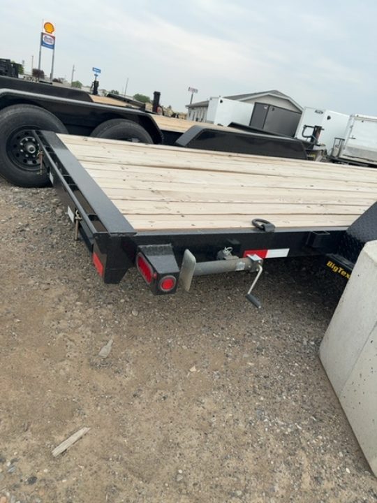 New 2025 Big Tex Trailers 7X18 EQUIPMENT TRAILER 14K WITH SLIDE IN RAMPS