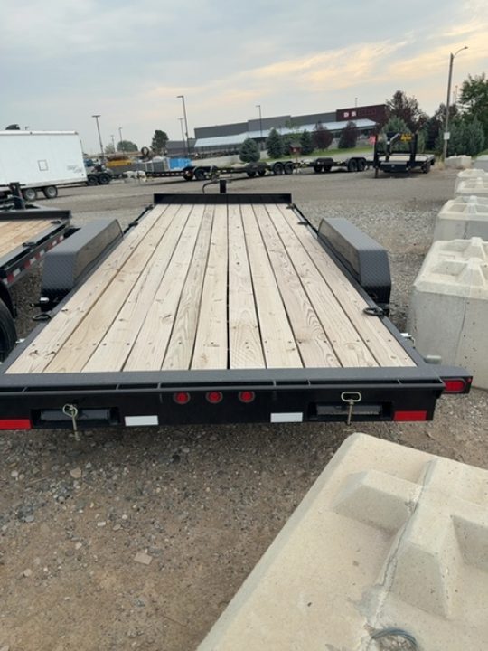 New 2025 Big Tex Trailers 7X18 EQUIPMENT TRAILER 14K WITH SLIDE IN RAMPS