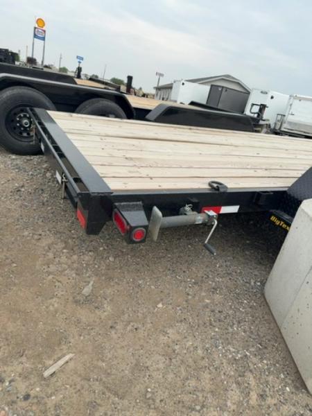 New 2025 Big Tex Trailers 7X18 EQUIPMENT TRAILER 14K WITH SLIDE IN RAMPS