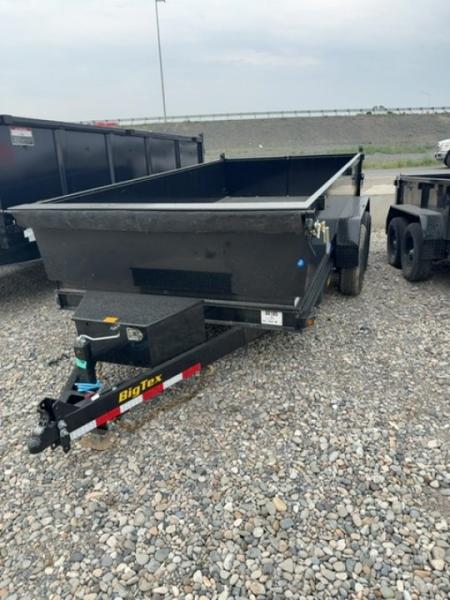 New 2027 Big Tex Trailers 7X14 DUMP TRAILER 14K WITH 2FT SIDES