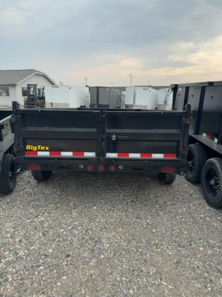 New 2027 Big Tex Trailers 7X14 DUMP TRAILER 14K WITH 2FT SIDES