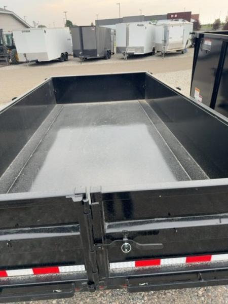 New 2027 Big Tex Trailers 7X14 DUMP TRAILER 14K WITH 2FT SIDES