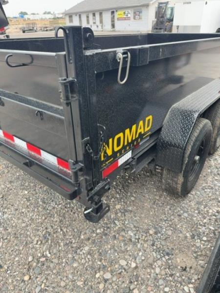 New 2027 Big Tex Trailers 7X14 DUMP TRAILER 14K WITH 2FT SIDES