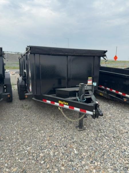 New 2026 Big Tex Trailers 7X16 DUMP TRAILER 14K WITH 4FT SIDES
