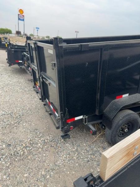 New 2026 Big Tex Trailers 7X14 DUMP TRAILER 14K WITH 4FT SIDES