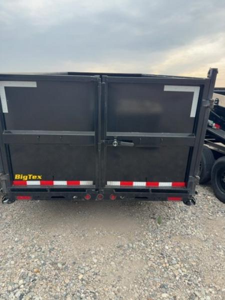 New 2026 Big Tex Trailers 7X14 DUMP TRAILER 14K WITH 4FT SIDES