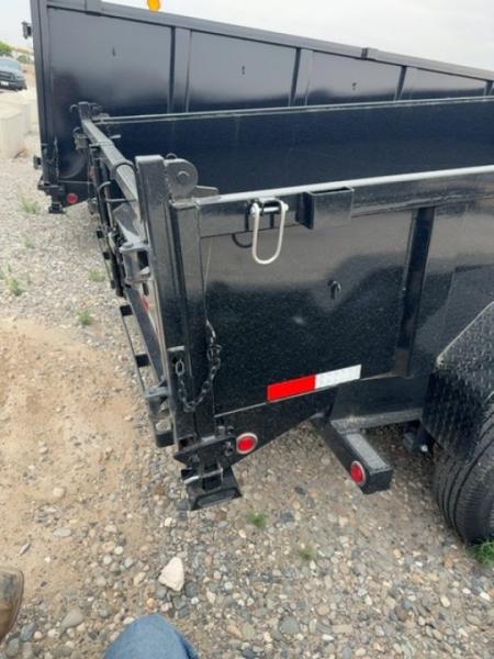 New 2025 Big Tex Trailers 7X14 DUMP TRAILER 14K WITH 2FT SIDES