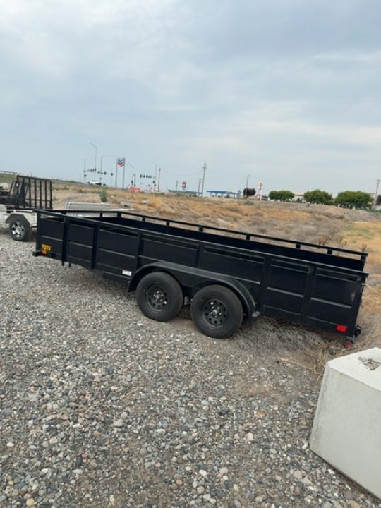 New 2025 Big Tex Trailers 7X16 LANDSCAPE TRAILER 7K WITH RAMPGATE