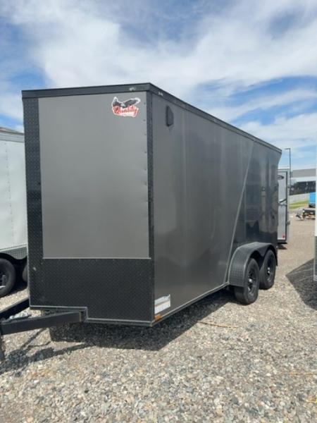 Used 2025 Quality Cargo 7X14 CARGO 7K RAMP