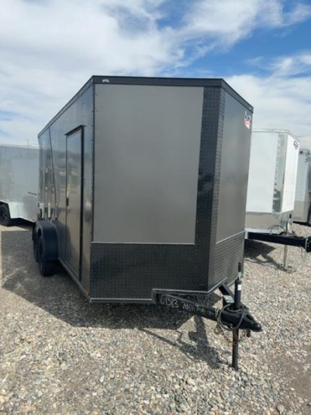 Used 2025 Quality Cargo 7X14 CARGO 7K RAMP
