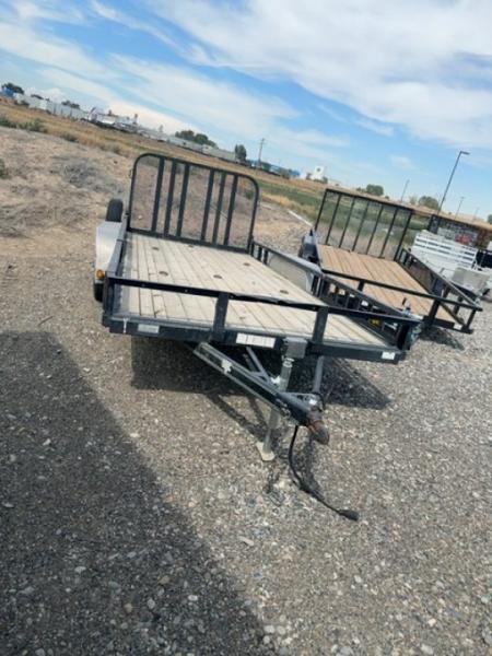 Used 2015 PJ Trailers 7X16 UTILITY TRAILER 7K