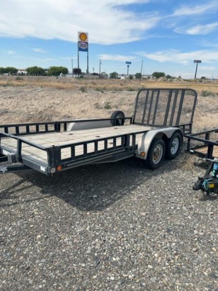 Used 2015 PJ Trailers 7X16 UTILITY TRAILER 7K