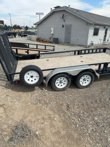 Used 2015 PJ Trailers 7X16 UTILITY TRAILER 7K