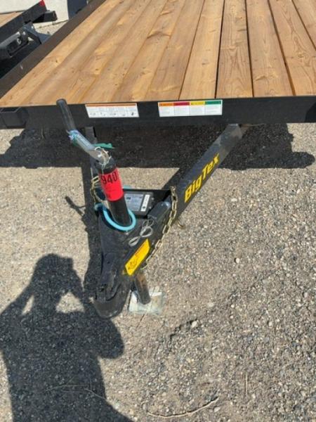 New 2026 Big Tex Trailers 7X16 OPEN CAR HAULER 6K WITH SLIDE IN RAMPS