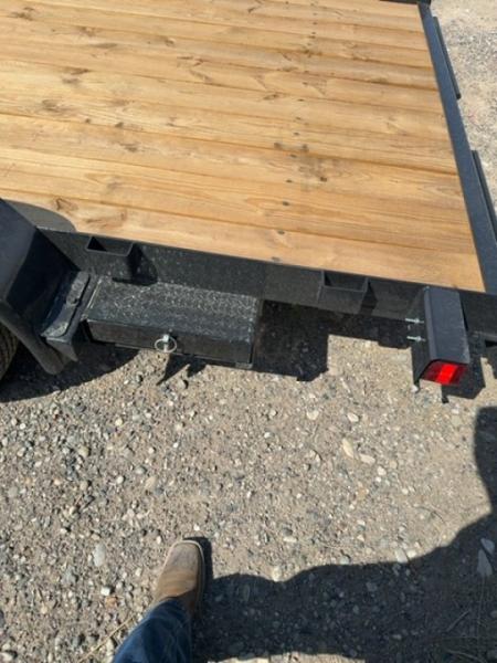 New 2026 Big Tex Trailers 7X16 OPEN CAR HAULER 6K WITH SLIDE IN RAMPS