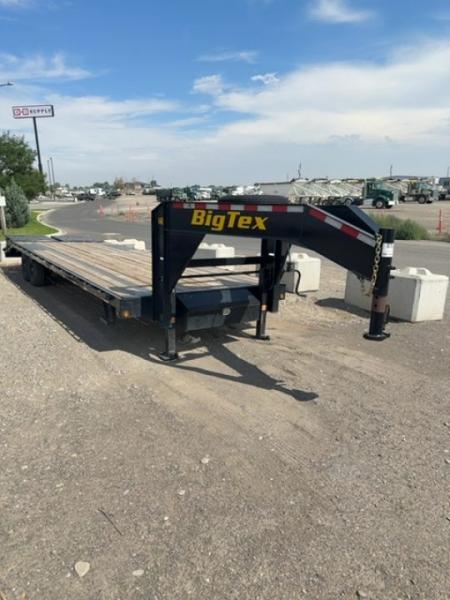 Used 2024 Big Tex Trailers 25+5 GOOSENECK TRAILER 15.9K WITH MEGA RAMPS