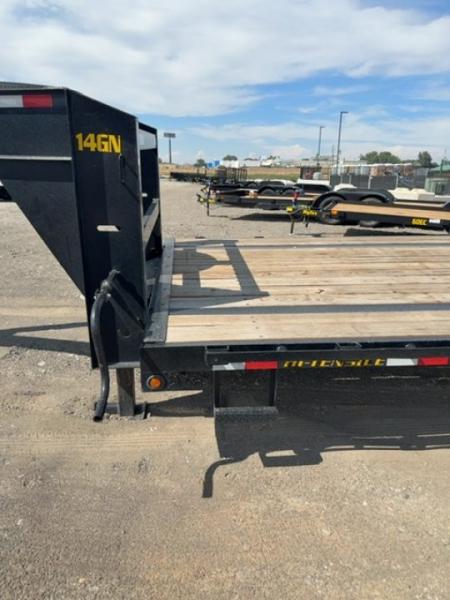 Used 2024 Big Tex Trailers 25+5 GOOSENECK TRAILER 15.9K WITH MEGA RAMPS