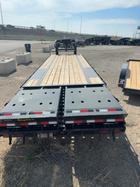 Used 2024 Big Tex Trailers 25+5 GOOSENECK TRAILER 15.9K WITH MEGA RAMPS